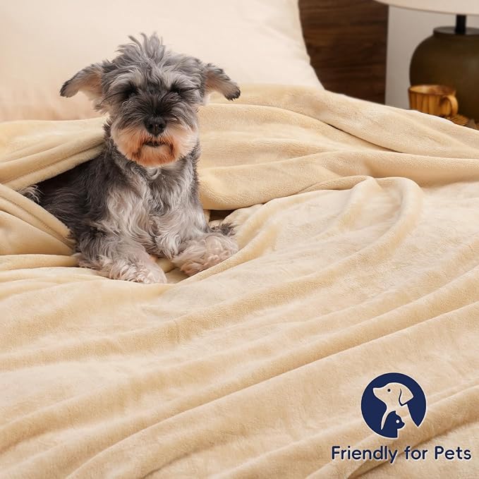 PHF Ultra Soft Fleece Blanket Queen Size, No Shed No Pilling Luxury Plush Cozy - Image 5