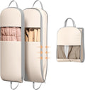 DIMJ 2 Pack 43" Garment Bags for Hanging Clothes by DiMJ
