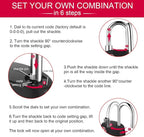 ZHEGE Luggage Locks TSA Approved, Zipper Locks - Image 7