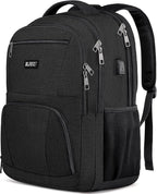 School Backpack for Teen Boys, 15.6 Inch Anti Theft Laptop Bookbag by RJEUBACKPACK