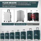 Travel Luggage Cover Suitcase Protector Scratch-Resistant Fit 19-31 Inch - Image 5