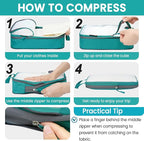 BAGAIL 6 Set Ultralight Compression Packing Cubes Packing Organizer - Image 4