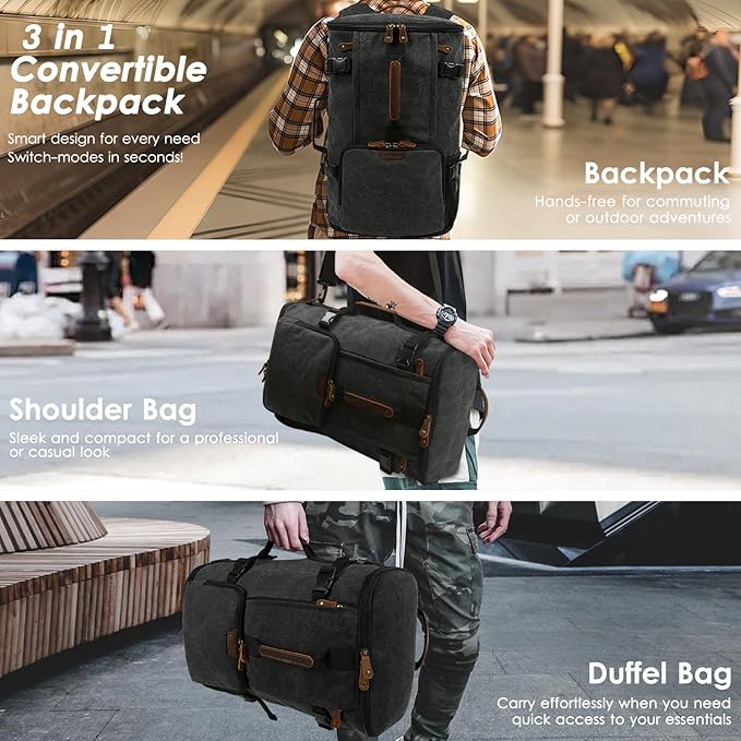 G-FAVOR Travel Backpack for Men, 40L Flight Approved Carry On Backpack - Image 8