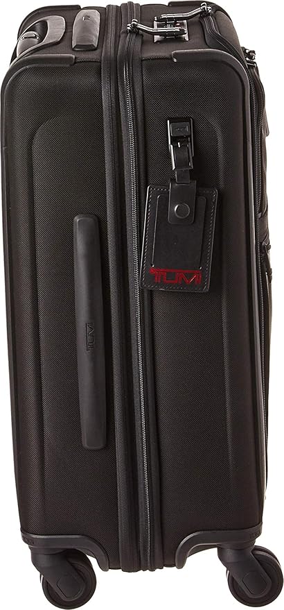 TUMI Men's Alpha Continental Dual Access 4 Wheel Carry On Suitcase - Image 3