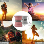 IYYI Collapsible Travel Cup, 10.5 OZ Foldable Cup - Image 2