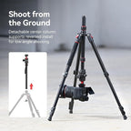 ULANZI TT31 72.4" Camera Tripod, Foldable Tripod & Monopod Aluminum w Claw - Image 7