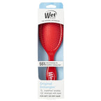Wet Brush Original Detangler - Ultra-Soft Bristles for Effortless, Pain-Free Brushing - Glides Through Wet, Dry, or Damaged Hair - Perfect for Women, Men & All Hair Types - Amazon Exclusive Red