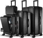 Hard Shell Luggage Sets with Spinner Wheels 4 Piece, Expandable Large Suitcases - Image 9
