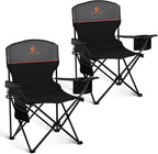 ALPHA CAMP Camping Chair 2 Pack Portable Chair by ALPHACAMP