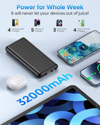ZZI Portable Charger, 32000mAh 5V/3A Power Bank - Image 6