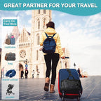 2Pack Luggage Straps for Suitcases, Travel Connector for Carry On Bag, Add Bag - Image 5