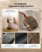ProtoArc Seat Cushion, Office Chair Cushion - Image 7