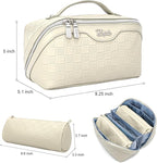 Travel Makeup Bag Organizer Cosmetic Bag: 3 Pcs Set Make up Bags - Image 8