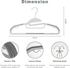 BAGAIL Plastic Hangers 50 Pack - Image 2