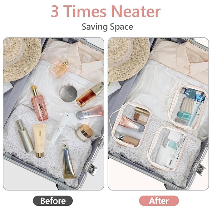PACKISM Floral Texture TSA Approved Toiletry Bag - Image 8