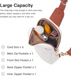 Telena Small Sling Bag for Women Leather Crossbody Fanny Packs Chest Bag for - Image 3