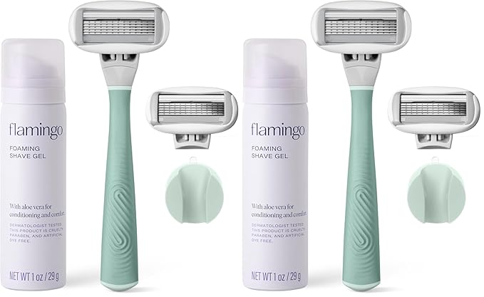 FLAMINGO 5-Blade Razors for Women by Flamingo