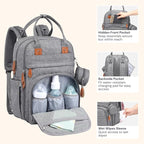 BabbleRoo Diaper Bag Backpack - Image 6