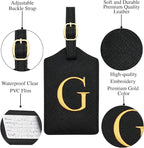 Luggage Tag PU Leather for Suitcase Baggage Handbag Travel Bag Label Suitcase - Image 3