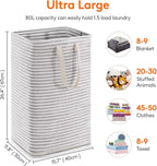 Lifewit Laundry Hamper Large Collapsible Laundry Basket, Freestanding - Image 3