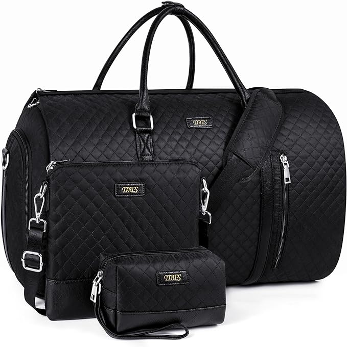 Convertible Garment Duffel Bag for Travel by TIBES