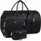 Convertible Garment Duffel Bag for Travel by TIBES