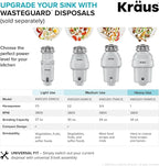 Kraus KHU101-24L Standart PRO 24-inch Undermount 16 Gauge Single Bowl Laundry - Image 17