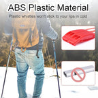 4 Pack Emergency Whistles, Loud Shrill Safety Whistle - Image 6