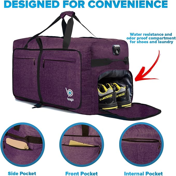 Bago Big XXL Foldable Duffel Bags - Image 5
