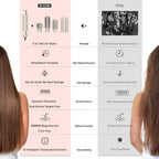 5 in 1 Hair Air Styler - Rotating Hair Dryer Brush 110000 RPM for Fast Drying & Hot-Air Automatic Wrap for Curling, Frizz-Free Blow Dryer Brush for Straightening Volumizing No Heat Damage