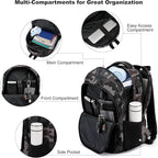 Backpack for Boys Men, School Backpack for Teens Girls, Lightweight Casual High - Image 2