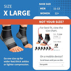 Plantar Fasciitis Sock for Men and Women, Compression Foot Sleeves - Image 3