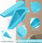 Frienda 2 Pcs Jumbo Door Stoppers Heavy Duty Door Stopper Tall up to 2inch Tall - Image 3