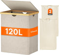 Lifewit 120L Double Laundry Hamper by Lifewit