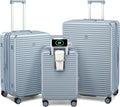 Hard Shell Suitcases Expandable Travel Luggage Sets 3 Piece, Carry on and Check by HanTrip