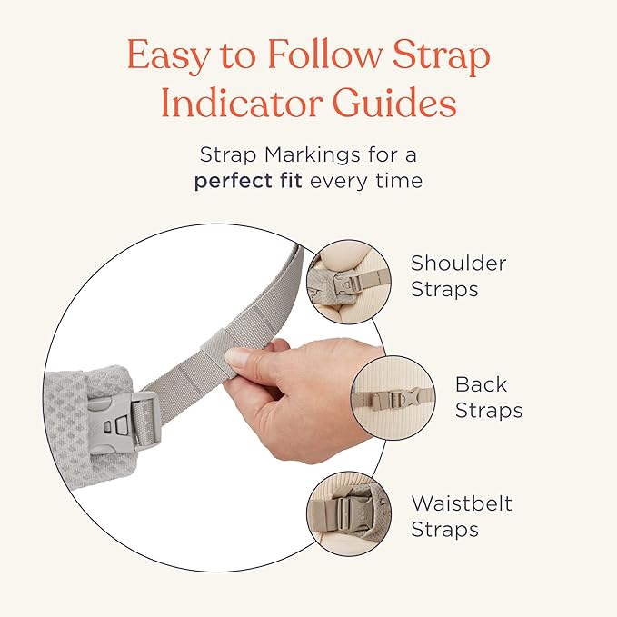 Ergobaby Omni Deluxe Baby Carrier Newborn to Toddler - Image 7