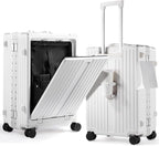 UrbanExplorer 24 Inch Check-In Aluminum Frame Luggage, ABS+PC Hard Shell by UrbanExplorer