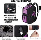 SHRRADOO Extra Large 50L Travel Laptop Backpack - Image 2