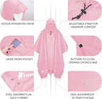 PTEROMY Hooded Rain Poncho for Adult - Image 3