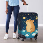Capybara Suitcase Cover Cute Luggage Cover Protector Invisible Zipper Closure - Image 4