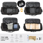 CONTAIL 32" Soft-Sided Rolling Duffle Bag - Image 2