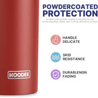 koodee Skinny Tumbler-20 oz Stainless Steel Iced Coffee Tumbler - Image 3