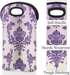 Neoprene Wine Tote, Bottle Carrier Gag Insulating Neoprene Thicker, Insulated - Image 3