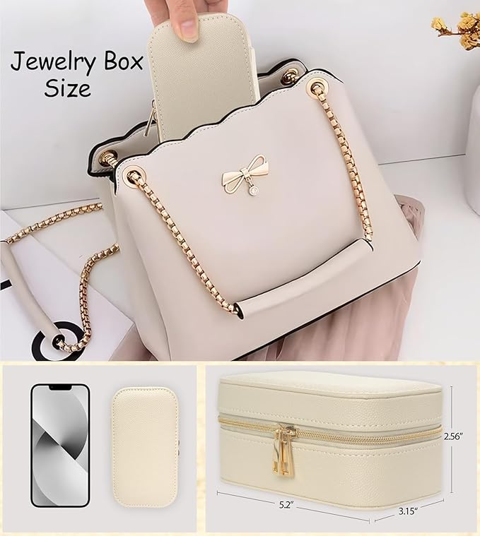 Travel Jewelry Case Bulk Of 4 For Women Weekend Trips - Image 4