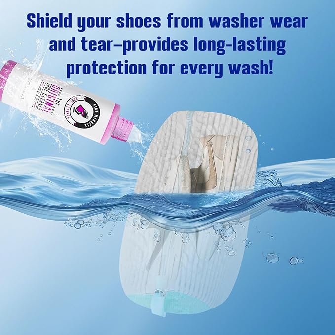 Shoe Washing Machine Bag Reusable Shoe Cleaning Bag - Image 6