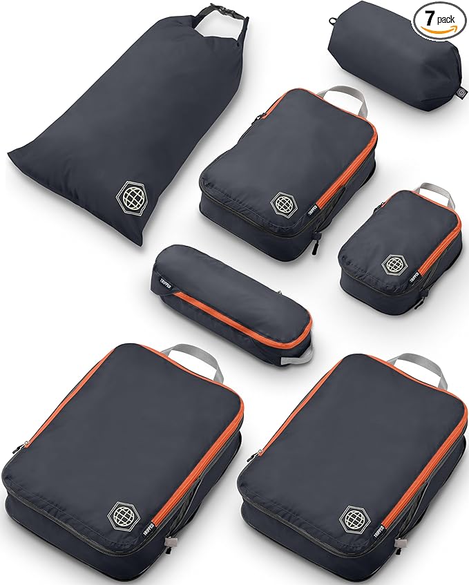 Large Compression Packing Cubes by TRIPPEDTravelGear