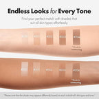 Blanc Cover Cream Stick V White - Korean Color-Changing Foundation Stick with Volufiline - Medium to Full Coverage Dewy Finish Base Makeup - Dual-Ended with Detachable Brush (204 Tan)