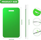 Personalized Luggage Tags, Custom Luggage Tags 4 Pack TSA Approved Double Sided - Image 4