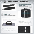 RAINSMORE Garment Bags for Travel Carry On Garment Bag for Hanging Clothes - Image 5