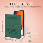Passport Holders, RFID Blocking Credit Card Holder, PU Leather Passport Holders - Image 2